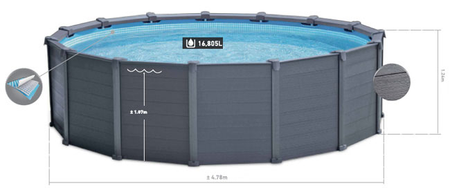 Intex ultra frame pool 549 Intex ultra frame pool 488