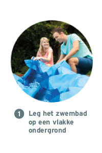 Installation piscine Easy Set étape 1