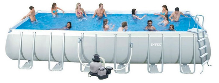 Intex ultra frame pool