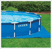 Piscine Intex Metal Frame avec tapis de sol