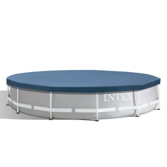 Bache De Protection Piscine Intex Tubulaire Metal Frame O 366 Cm