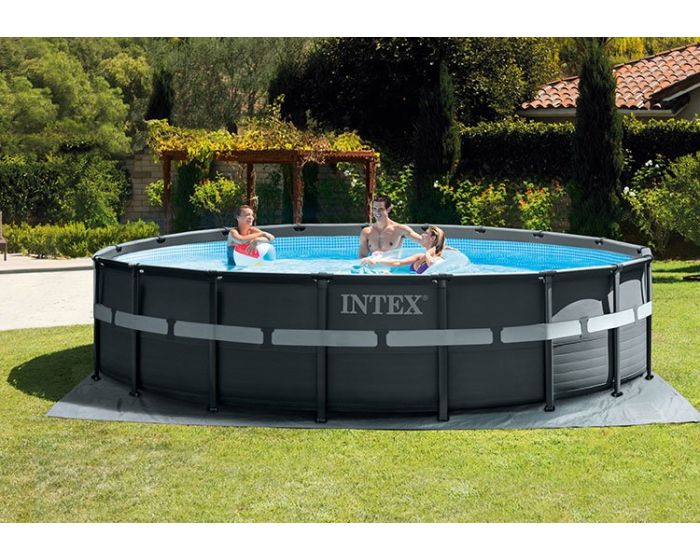 Piscine ronde - Filtration sable 130cm