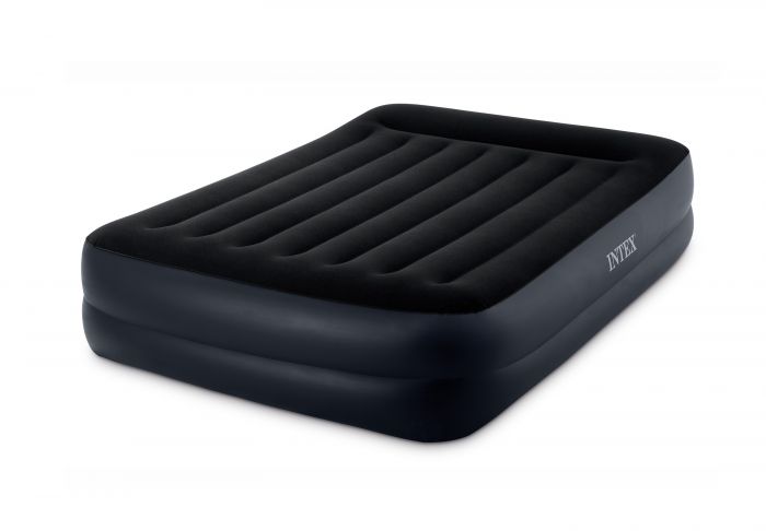 matelas gonflable 2 personnes intex pillow rest raised queen