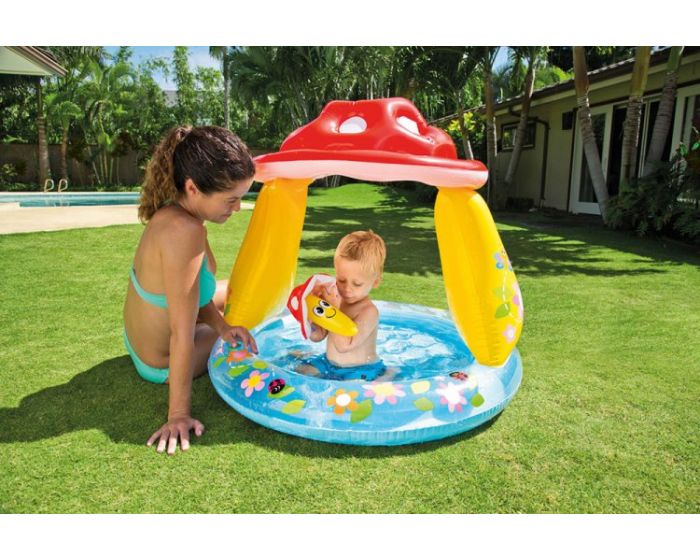 Piscine bébé champignon - Intex Intex : King Jouet, Bouées jeux gonflables  et piscines Intex - Jeux d'extérieur