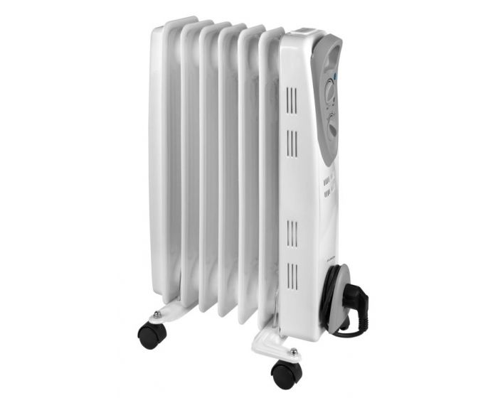 Radiateur Bain d'huile 1500 watts, simple et efficace.