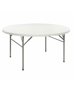 Table de jardin pliante ronde Party 154 cm