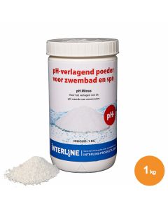 Interline Traitement de l'eau pH Moins en poudre de 1 kg