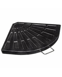 Dalle polystone pour pied de parasol stable et résistante