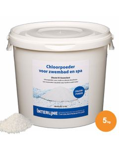 Interline Chlore choc en poudre pour piscine 5 kg