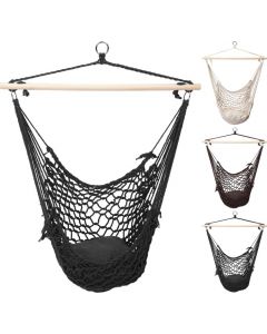 Fauteuil suspendu de jardin en crochet