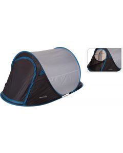 Tente pop-up Redcliffs pour 1 personne gris-bleu