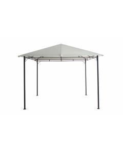 Palermo Pavillon de jardin 3x3 Blanc Pure Garden & Living