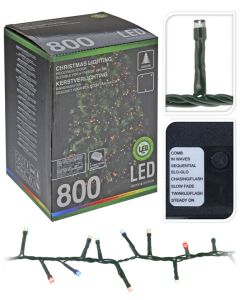 Guirlande lumineuse en grappe led 800 ampoules - 16 mètres