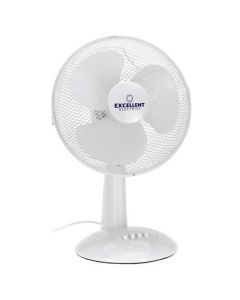 Ventilateur de table blanc 30 cm