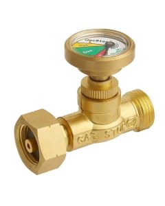 GasStop Valve de sécurité pour gaz avec indicateur de niveau