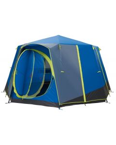 Tente familiale Coleman Octagon 8 Blue-Lime