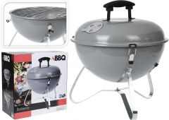 Barbecue au charbon boule 35cm gris