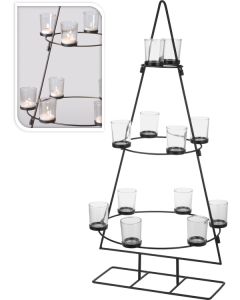 Photophore sapin de Noël 92cm