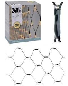 Éclairage de balcon 240 LED blanc chaud