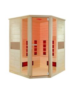 Interline Ruby 2 pers. cabine infrarouge modèle d’angle (127x127x190)