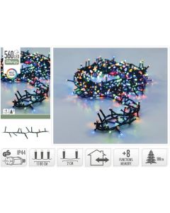 Guirlande de Noël 560 LED Multicolores - 11 mètres