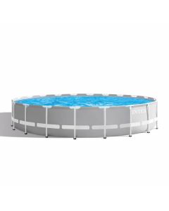 Intex Prism Frame Premium piscine hors-sol ronde Ø 610 x 132 cm avec kit d'accessoires