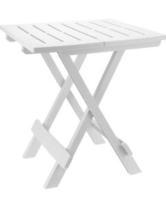 Table de camping blanc 44 x 44