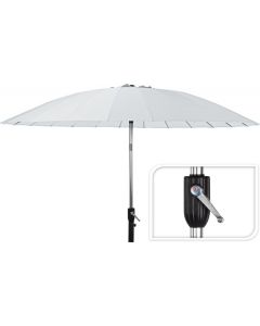 Parasol Shanghai Blanc rond Ø 270 cm