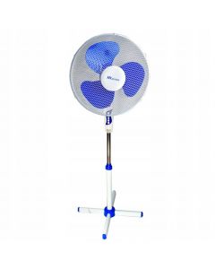 Ventilateur sur pied à pales de 43 cm avec 3 vitesses et oscillation