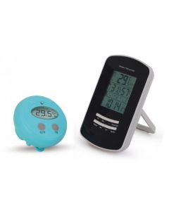 Interline Thermomètre de piscine flottant et sans fil