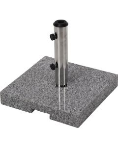 Pied de parasol en granit 20 kg pour jardin