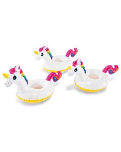 Intex porte gobelets Licorne - 3 pièces