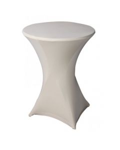 Housse Table Haute Beige