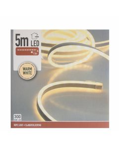 Éclairage ruban avec LED SMD blanc chaleureux - 5 mètres