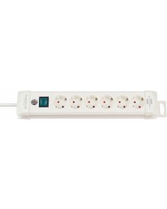 Brennenstuhl Premium 6 prises blanc 3M