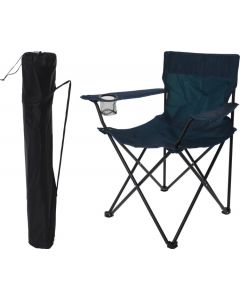 Redcliffs Chaise de camping pliante bleu foncé