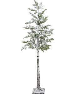 Sapin 150 cm vert enneigé