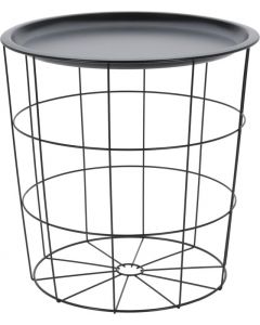 Table d'appoint Collection H&S noire - Ø40 cm
