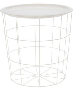 Table d'appoint Collection H&S blanche - Ø40 cm