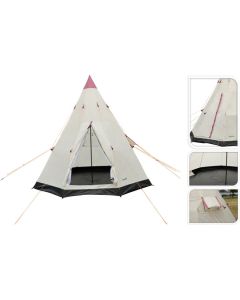 Redcliffs Tente de camping Tipi de couleur beige