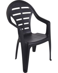 Guinea Chaise de jardin anthracite 60 x 55 x 91 cm