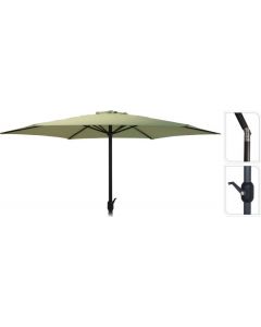 Parasol droit "Panama" Ø270cm vert