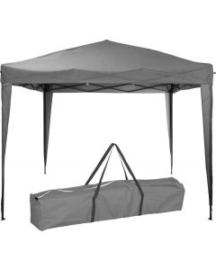 Easy-up partytent 3x3 - grijs