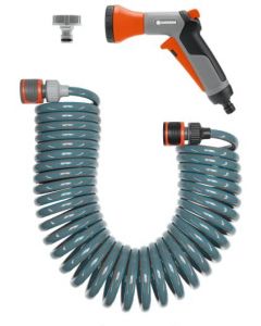 Gardena Kit tuyau d'arrosage spiralé d'une longueur de 10 m