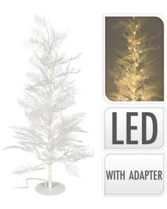 Sapin Blanc 120 cm 88 LED