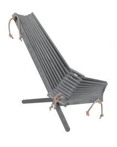 Ecochair 120 Gris - Pin