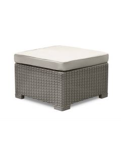 Allibert California pouf de jardin cappuccino - 68 x 68 x 35