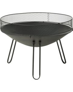 Bol de feu avec grille - Ø60 cm