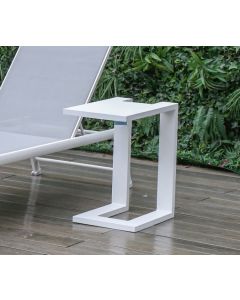 Table d'appoint lounge Quatar - Blanc