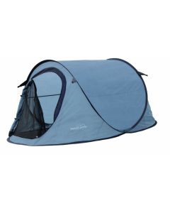 Redcliffs Tente de camping pop-up bleue légère et imperméable